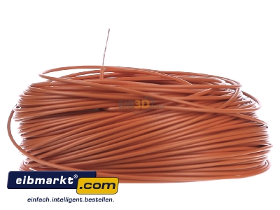 Front view Verschiedene-Diverse H05V-K   0,5      or Single core cable 0,5mm orange - H05V-K 0,5 or
