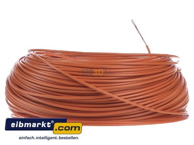 View on the left Verschiedene-Diverse H05V-K   0,5      or Single core cable 0,5mm orange - H05V-K 0,5 or
