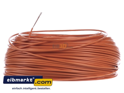 View on the right Verschiedene-Diverse H05V-K   0,5      or Single core cable 0,5mm orange - H05V-K 0,5 or
