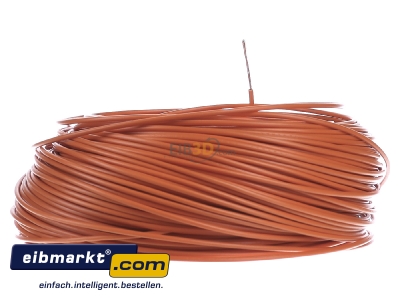 Back view Verschiedene-Diverse H05V-K   0,5      or Single core cable 0,5mm orange - H05V-K 0,5 or
