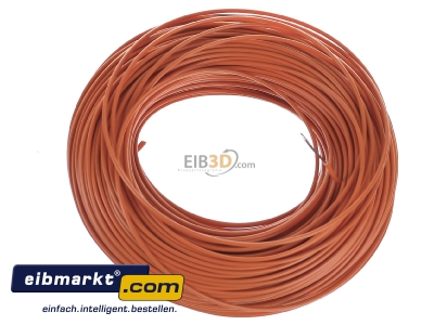 View top left Verschiedene-Diverse H05V-K   0,5      or Single core cable 0,5mm orange - H05V-K 0,5 or
