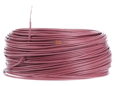 Front view Diverse H05V-K 0,5 rs Eca Single core cable 0,5mm pink_ring 100m
