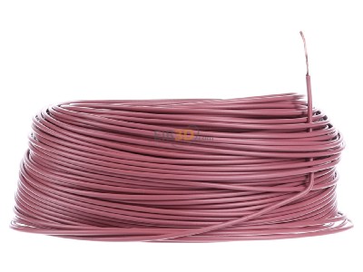 View on the left Diverse H05V-K 0,5 rs Eca Single core cable 0,5mm pink_ring 100m
