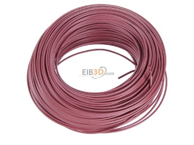 View top left Diverse H05V-K 0,5 rs Eca Single core cable 0,5mm pink_ring 100m
