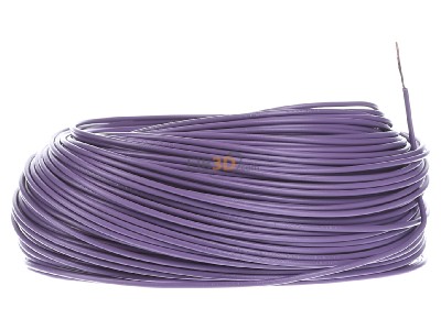 View on the left Diverse H05V-K 0,5 vio Eca Single core cable 0,5mm violet_ring 100m
