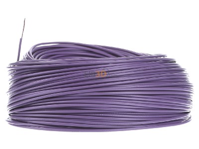 View on the right Diverse H05V-K 0,5 vio Eca Single core cable 0,5mm violet_ring 100m
