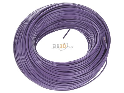 View top left Diverse H05V-K 0,5 vio Eca Single core cable 0,5mm violet_ring 100m
