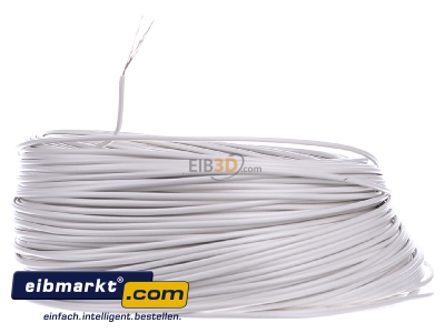 Front view Verschiedene-Diverse H05V-K   0,5      ws Single core cable 0,5mm white - H05V-K 0,5 ws

