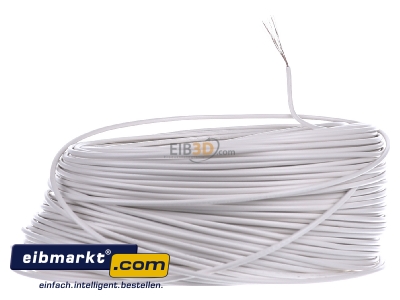 Back view Verschiedene-Diverse H05V-K   0,5      ws Single core cable 0,5mm white - H05V-K 0,5 ws
