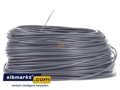Front view Verschiedene-Diverse H05V-K   0,5      gr Single core cable 0,5mm grey - H05V-K 0,5 gr
