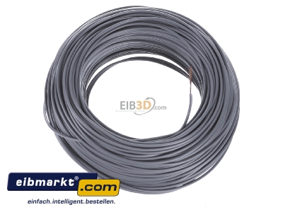 View top left Verschiedene-Diverse H05V-K   0,5      gr Single core cable 0,5mm grey - H05V-K 0,5 gr
