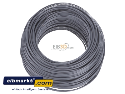 View top right Verschiedene-Diverse H05V-K   0,5      gr Single core cable 0,5mm grey - H05V-K 0,5 gr
