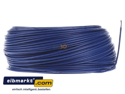 View on the left Verschiedene-Diverse H05V-K   0,5     dbl Single core cable 0,5mm blue
