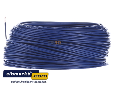 View on the right Verschiedene-Diverse H05V-K   0,5     dbl Single core cable 0,5mm blue
