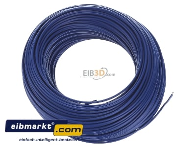 View top left Verschiedene-Diverse H05V-K   0,5     dbl Single core cable 0,5mm blue
