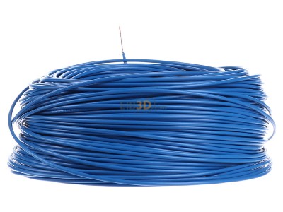 Back view Diverse H05V-K 0,5 hbl Eca Single core cable 0,5mm blue_ring 100m
