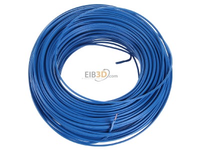 View up front Diverse H05V-K 0,5 hbl Eca Single core cable 0,5mm blue_ring 100m
