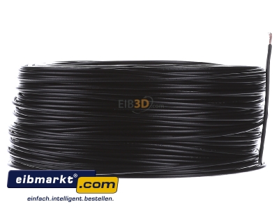 View on the left Verschiedene-Diverse H05V-K   0,75     sw Single core cable 0,75mm black
