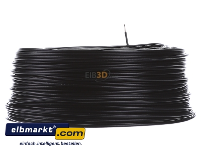 Back view Verschiedene-Diverse H05V-K   0,75     sw Single core cable 0,75mm black
