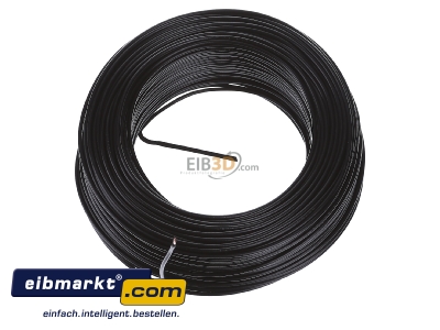 View up front Verschiedene-Diverse H05V-K   0,75     sw Single core cable 0,75mm black

