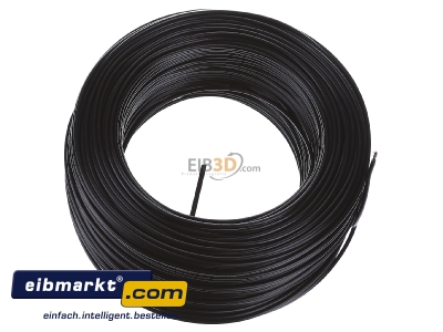 View top left Verschiedene-Diverse H05V-K   0,75     sw Single core cable 0,75mm black
