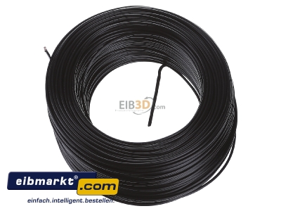View top right Verschiedene-Diverse H05V-K   0,75     sw Single core cable 0,75mm black
