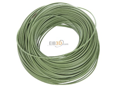 View top right Diverse (H)05V-K 0,75 gn Single core cable 0,75mm green_ring 100m
