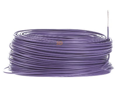 View on the left Diverse H05V-K 0,75 vio Eca Single core cable 0,75mm violet_ring 100m
