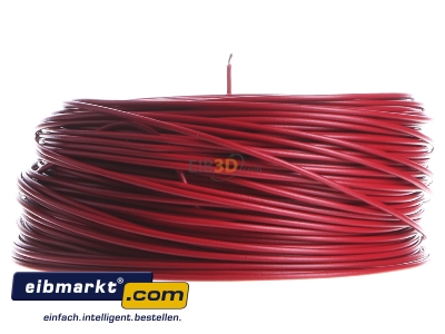 Back view Verschiedene-Diverse H05V-K   0,75     rt Single core cable 0,75mm red

