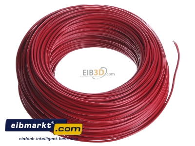 View top left Verschiedene-Diverse H05V-K   0,75     rt Single core cable 0,75mm red
