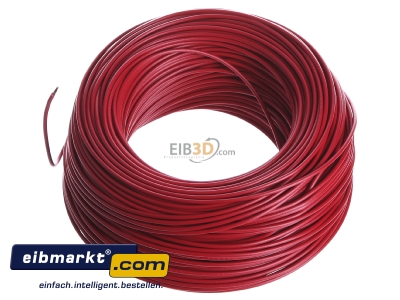 View top right Verschiedene-Diverse H05V-K   0,75     rt Single core cable 0,75mm red
