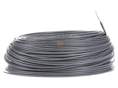 View on the left Diverse H05V-K 0,75 gr Eca Single core cable 0,75mm grey_ring 100m
