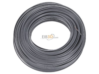 View top left Diverse H05V-K 0,75 gr Eca Single core cable 0,75mm grey_ring 100m
