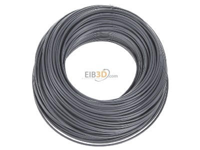 Top rear view Diverse H05V-K 0,75 gr Eca Single core cable 0,75mm grey_ring 100m
