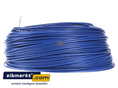 View on the right Verschiedene-Diverse H05V-K   0,75    dbl Single core cable 0,75mm blue - H05V-K 0,75 dbl
