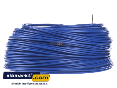 Back view Verschiedene-Diverse H05V-K   0,75    dbl Single core cable 0,75mm blue - H05V-K 0,75 dbl
