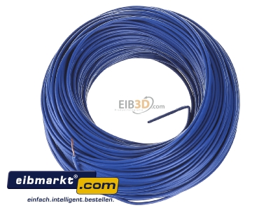 View up front Verschiedene-Diverse H05V-K   0,75    dbl Single core cable 0,75mm blue - H05V-K 0,75 dbl
