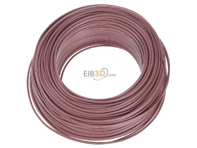 View top left Diverse H05V-K 0,75 rs Eca Single core cable 0,75mm pink_ring 100m
