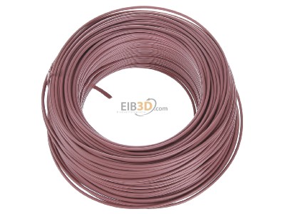 View top right Diverse H05V-K 0,75 rs Eca Single core cable 0,75mm pink_ring 100m
