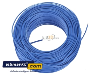 View top left Verschiedene-Diverse H05V-K   1       hbl Single core cable 1mm blue H05V-K 1 hbl
