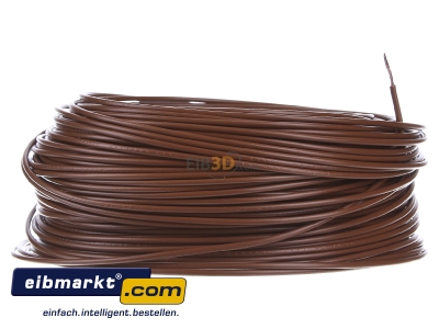 View on the left Verschiedene-Diverse H05V-K   1        br Single core cable 1mm brown

