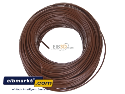 View up front Verschiedene-Diverse H05V-K   1        br Single core cable 1mm brown
