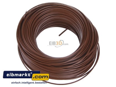 View top right Verschiedene-Diverse H05V-K   1        br Single core cable 1mm brown
