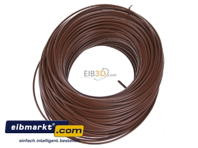 Top rear view Verschiedene-Diverse H05V-K   1        br Single core cable 1mm brown
