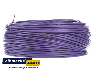 View on the right Verschiedene-Diverse H05V-K   1       vio Single core cable 1mm violet
