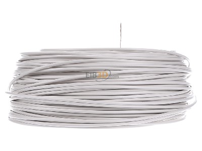 Back view Diverse H05V-K 1,0 ws Eca Single core cable 1mm white_ring 100m

