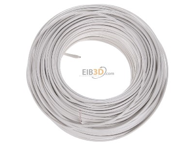 View up front Diverse H05V-K 1,0 ws Eca Single core cable 1mm white_ring 100m
