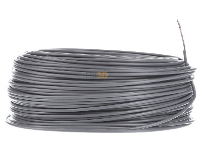 View on the left Diverse H05V-K 1,0 gr Eca Single core cable 1mm grey_ring 100m
