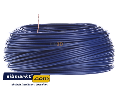 Front view Verschiedene-Diverse H05V-K   1       dbl Single core cable 1mm blue H05V-K 1 dbl
