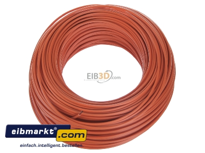 View up front Verschiedene-Diverse H05V-K   1        or Single core cable 1mm orange
